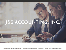 Tablet Screenshot of jsaccountinginc.net
